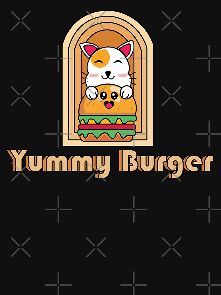 Corgi Eat Burger by arwaIB