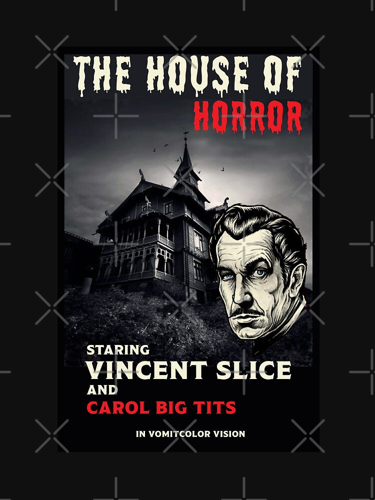 Vincent Price - Vincent Price Horror Movie Gifts - Comedy Horror shirts - Classic Horror tshirt by happygiftideas