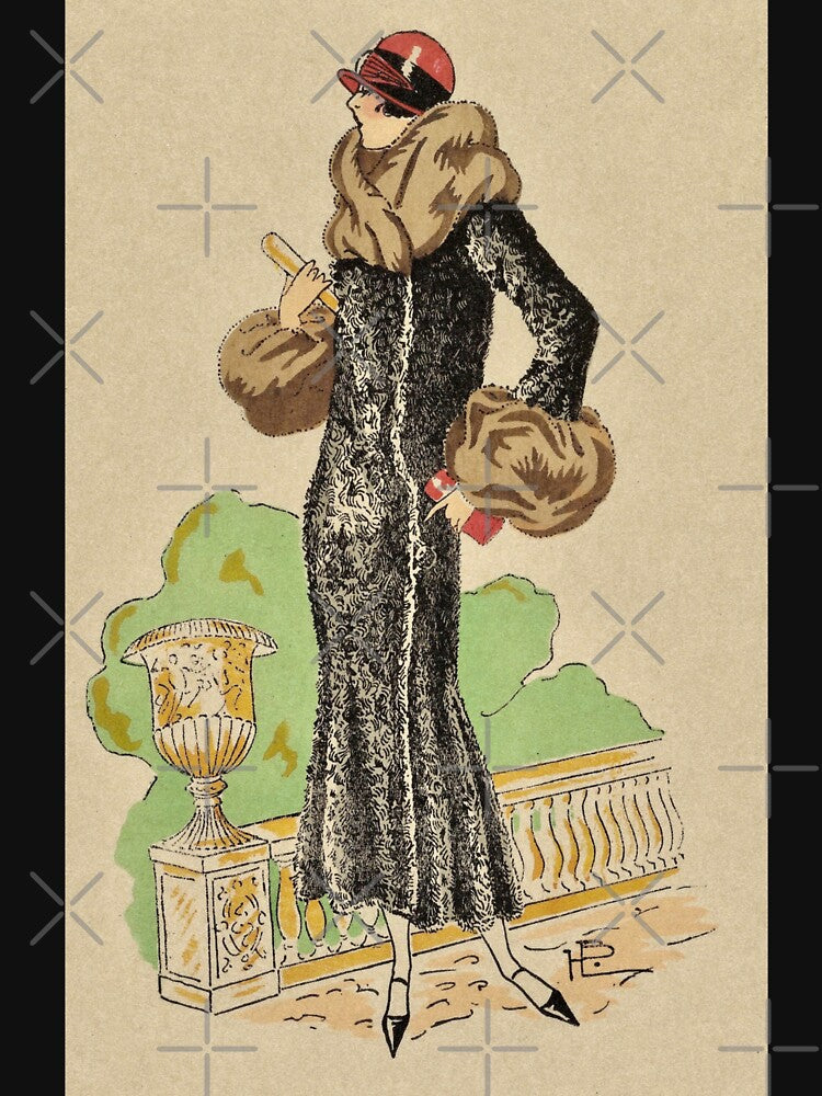 Très Parisien 1924 Vintage Fashion Illustrations by Monogrammist HJB by LoveSeasonz