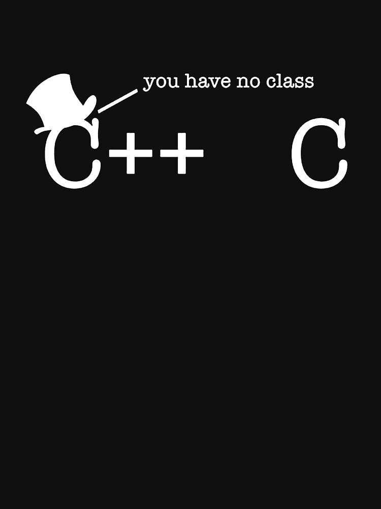 Funny Computer Science T Shirts Gifts-You Have No Class for Women Men by Anna0908