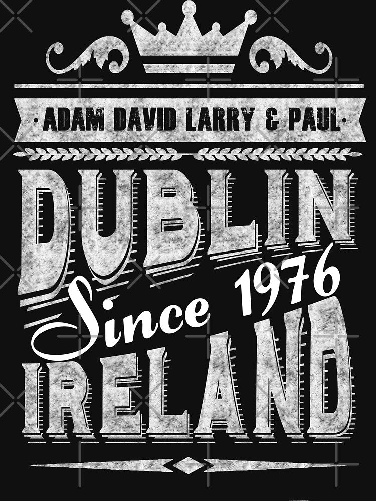 u2 dublin ireland vintage white by clad63