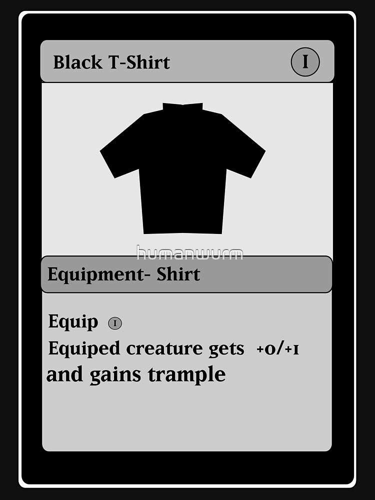 Magic Card Funny T Shirt by humanwurm