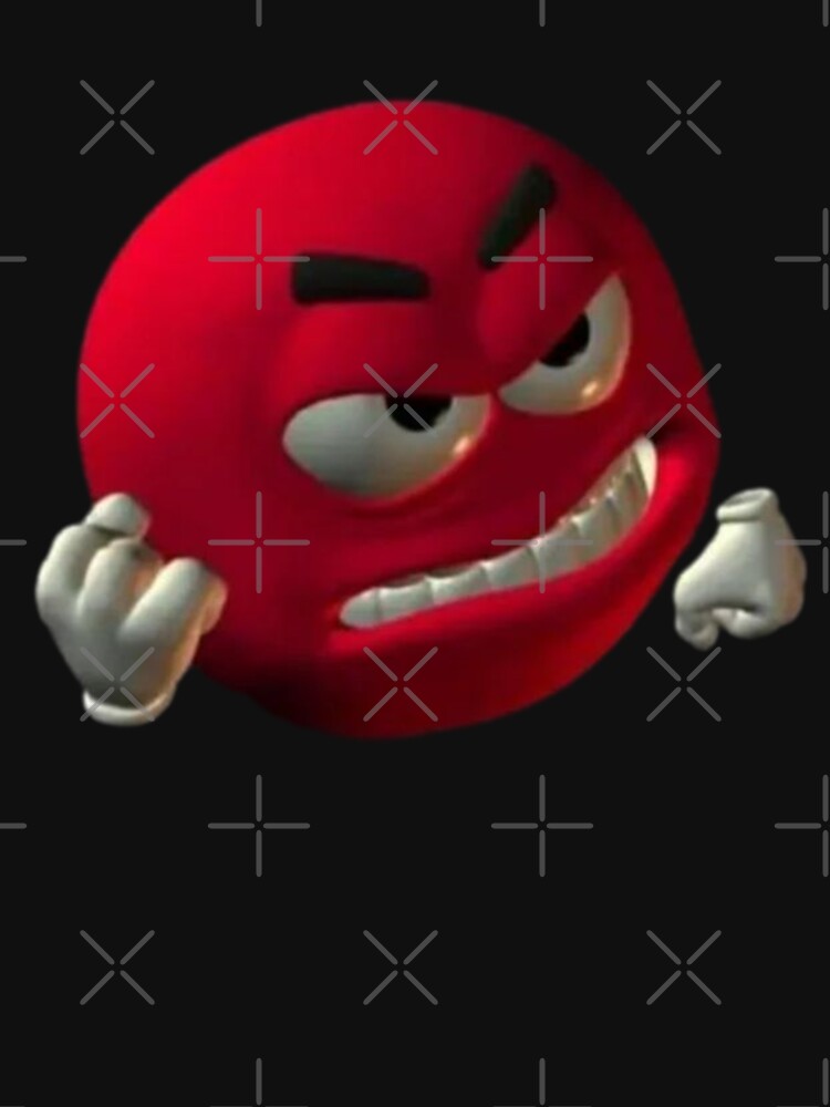 red evil emoji fist meme funny sticker by LayersDesign