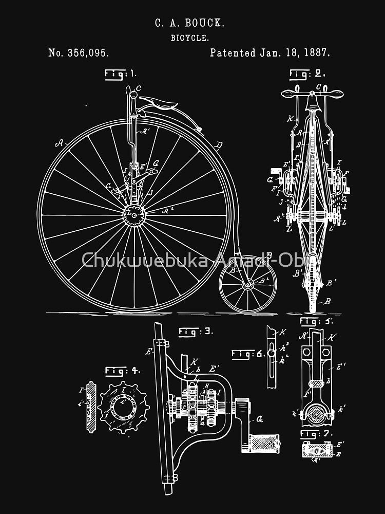 Penny Farthing Bike by ThirdCultureKidDesigns