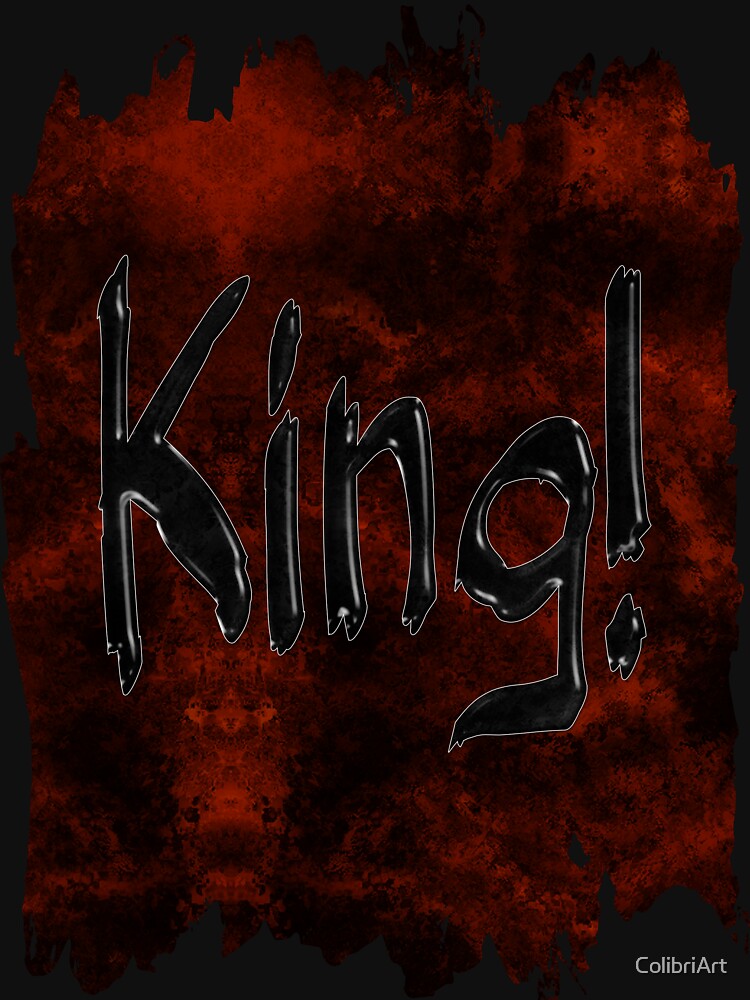 Grunge King Typography by ColibriArt