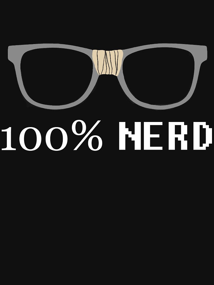 100% Nerd White Font by Tollbridge