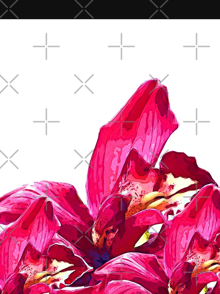 Orchid flower Сolor print by artdragongift 15