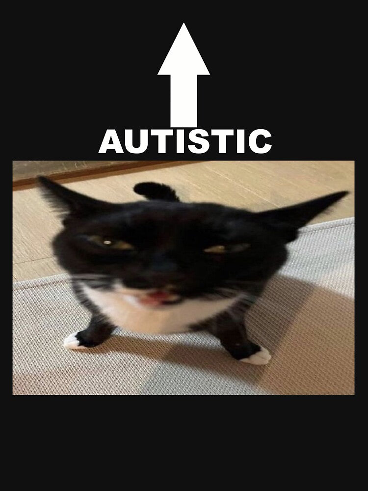 Autistic Cat by TohruDesigns
