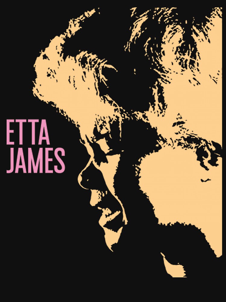 Etta James Grunge Brushstroke Face Art by caerendaidayla