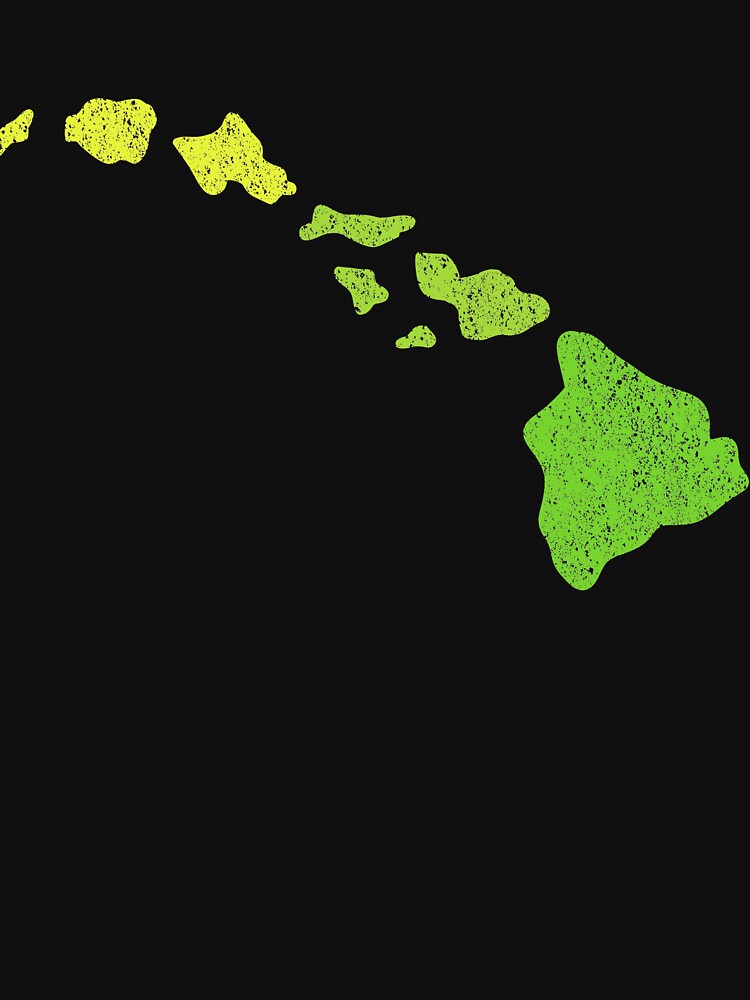 Hawaii Map Hawaiian by 4tomic
