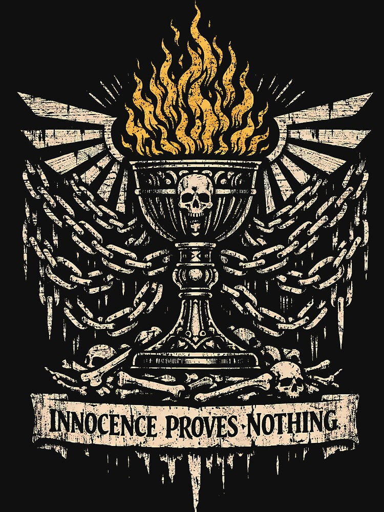 Innocence Proves Nothing Gothic Print by agearb