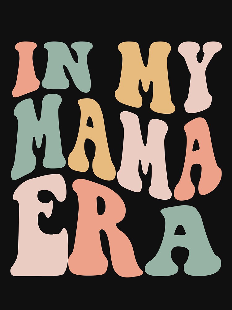 Gift for Mom, Funny Mom Shirt, In My Mama Era, Comfort Colors Concert Shirt, Retro Concert Tee, Concert Shirt for Mom, Funny Mom Gift by SouQ-Art