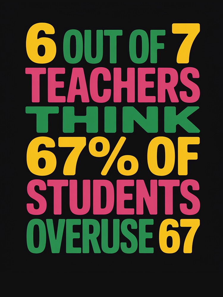 6 Out Of 7 Teacher Overuse 67 by StephenDDArt