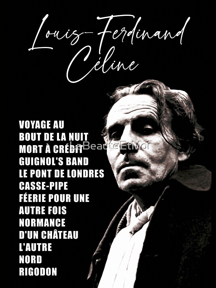 Louis-Ferdinand Céline, writer, novelist by LaBeauteEtMoi