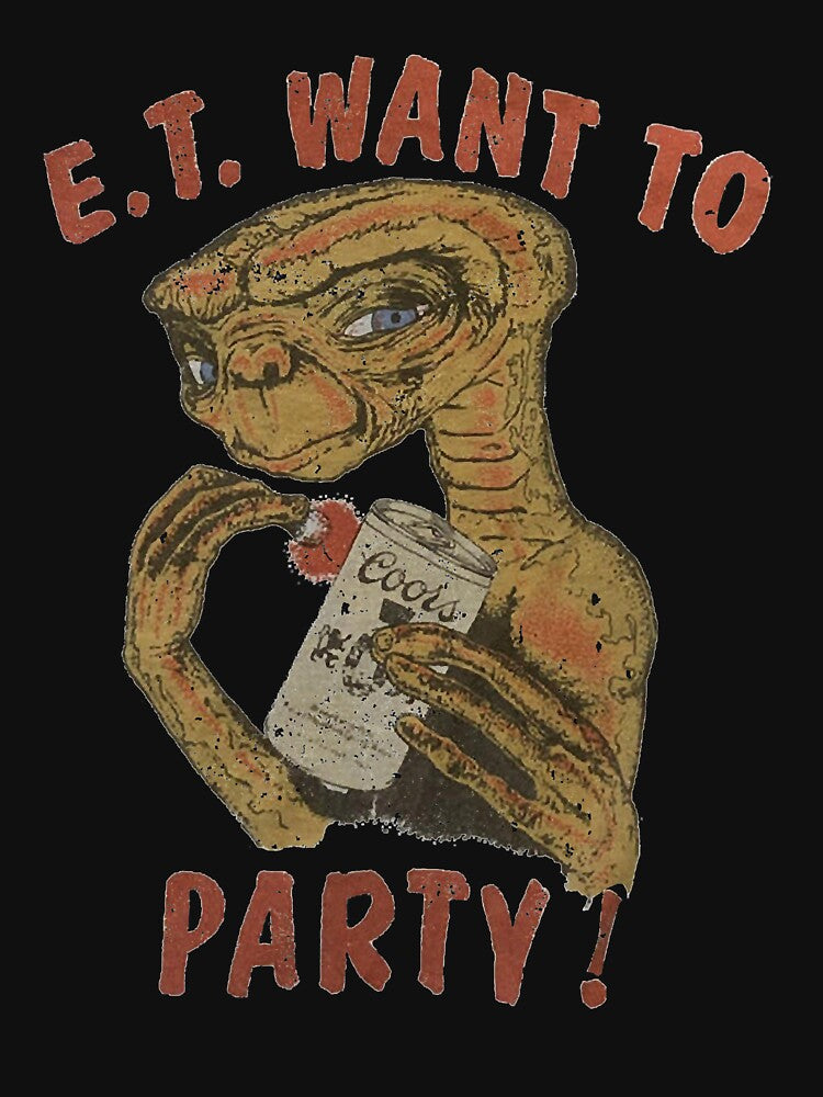 ET Wants to Party (retro 80s) Essential by GregoryAlan01