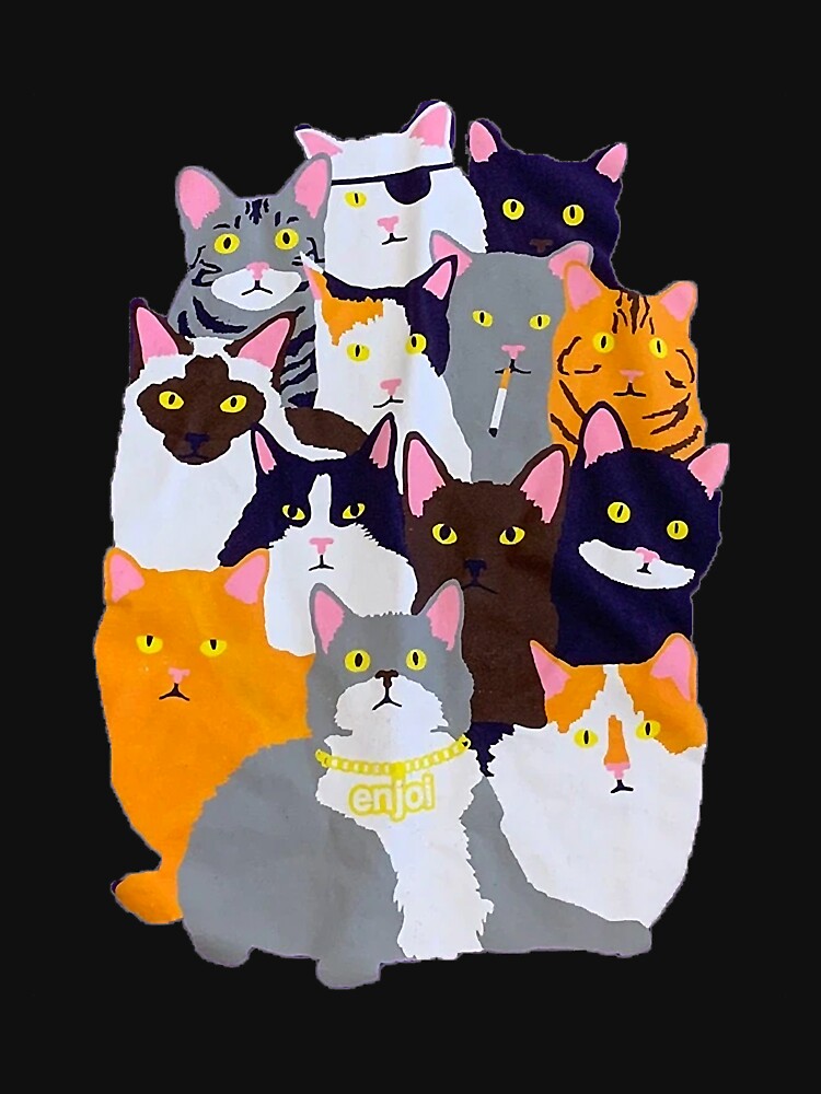 Vintage Y2K Enjoi Cat Gang by LuiAriona1993
