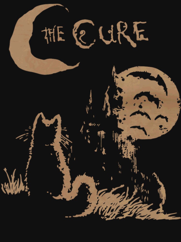 The Cure Cat Moon 90S Alt Indie Rock Band by blackhaven