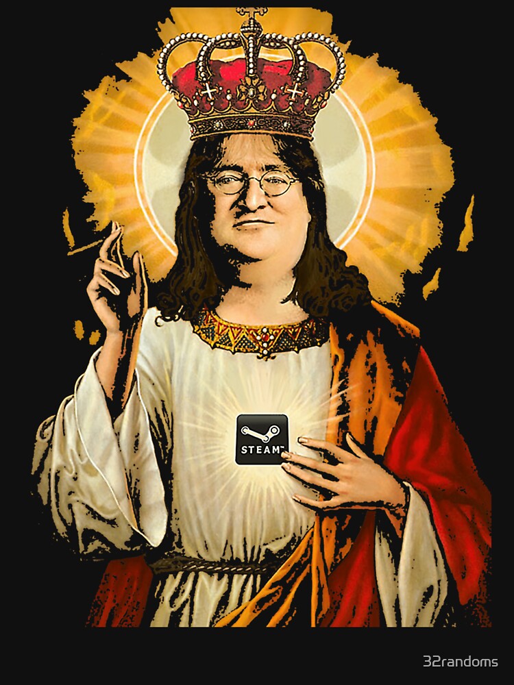Our Lord Gaben by 32randoms