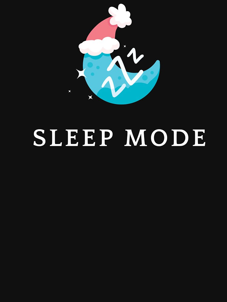 Sleep Mode | Rest & Recharge | Cute Minimal Night Aesthetic by NeonGrain