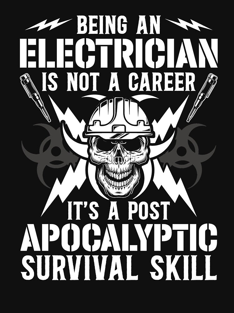 Electrician Shirt Being An Electrician Is Not A Career Shirt, Electrician Job Shirt, Electricity Work Lover Shirt, Electrical Engineer Gift by aymob