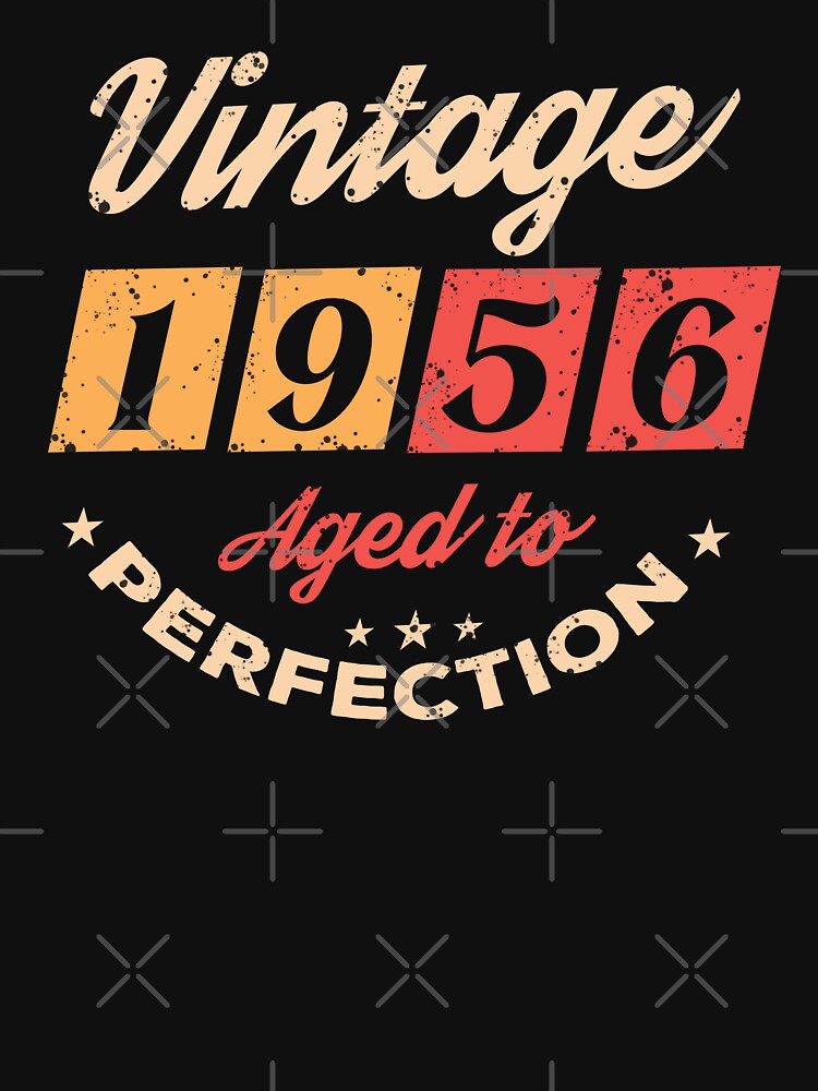 Born in 1956 vintage 70th birthday gift by Alexaltay