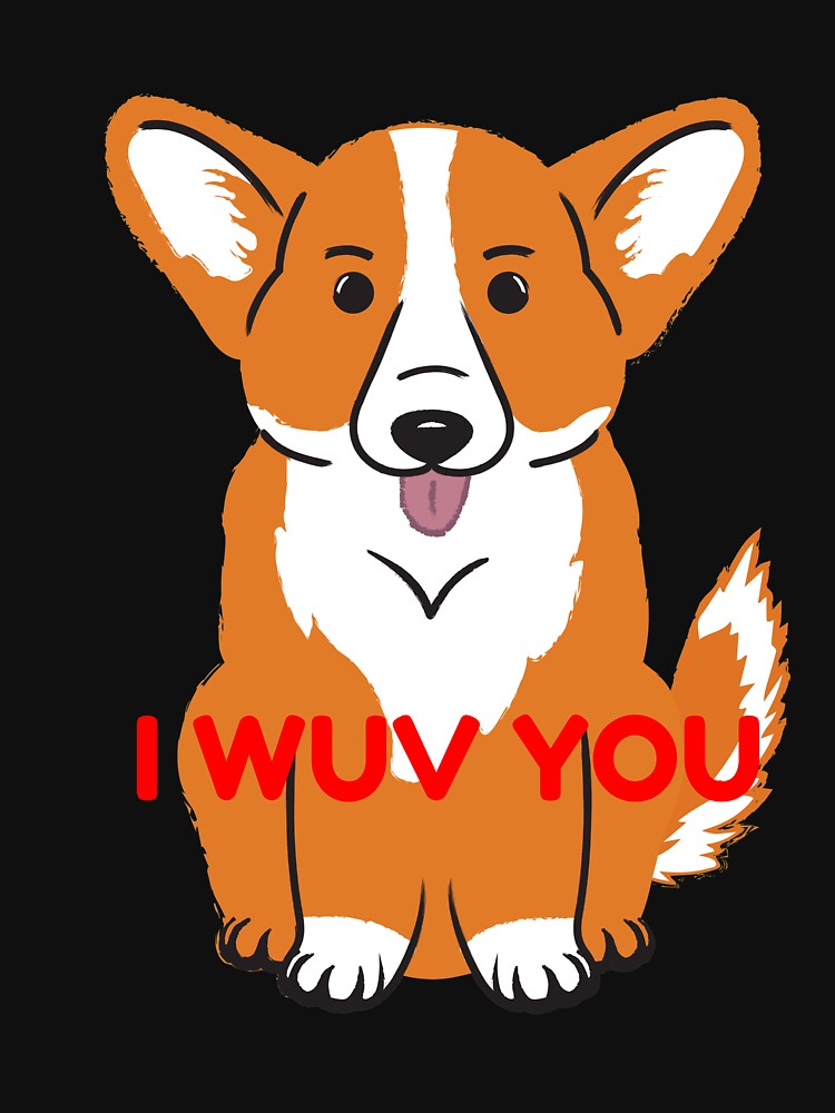 Copy of TV Geek Dog Cute computer geek dog  luv you dog by johnrk
