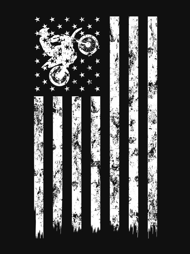 American Motocross Flag Premium by SicusioBebe
