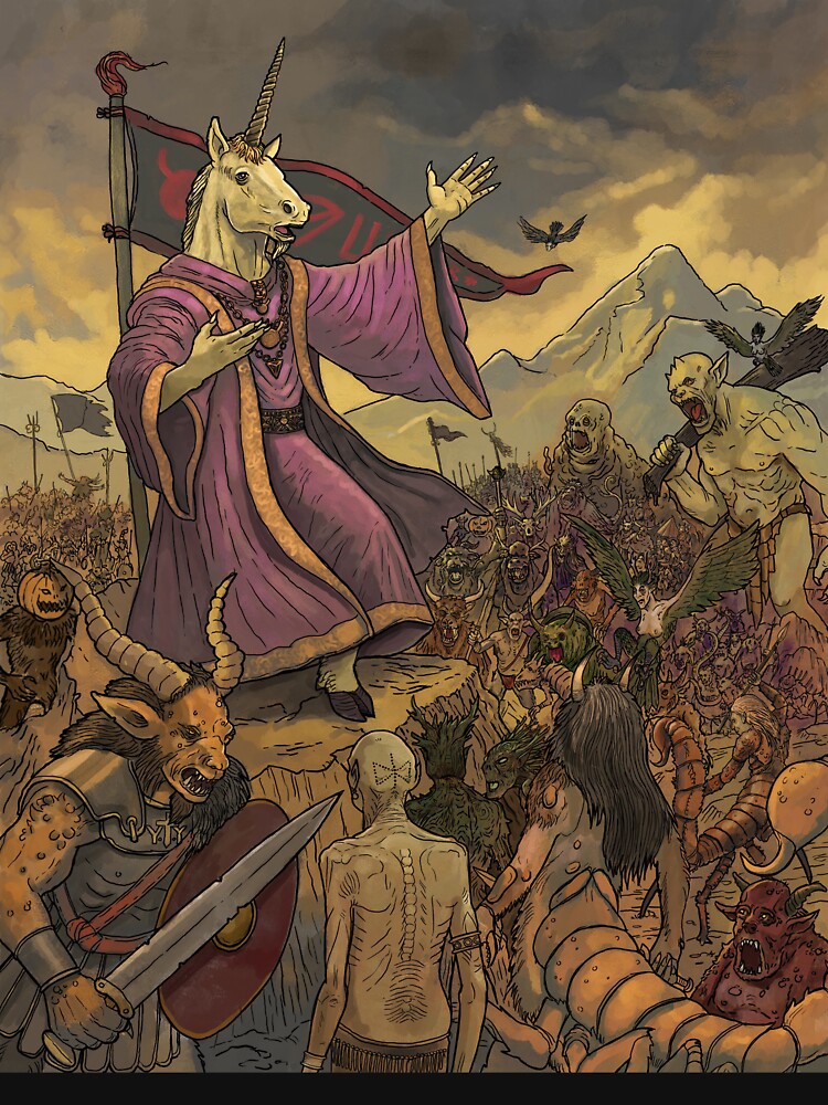 Ralzakark - King of the Broos, Lord of Dorastor by Sbrayarts