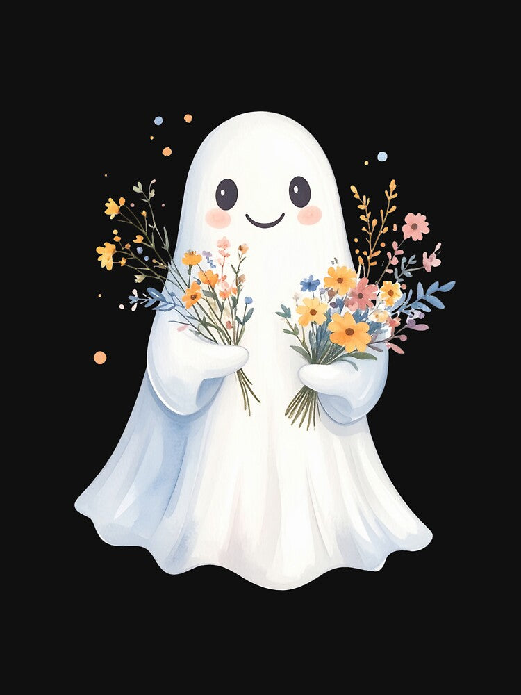 Cute Halloween Ghost by UAcomix