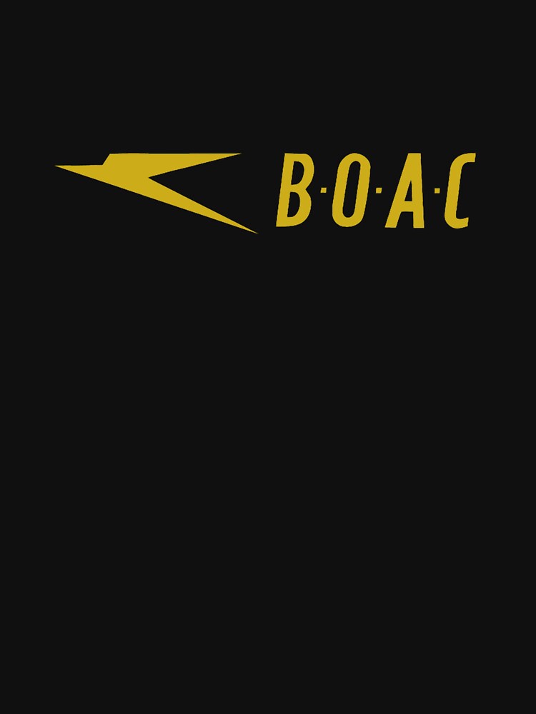BOAC vintage Airline logo by LLOYDDAUGHTE