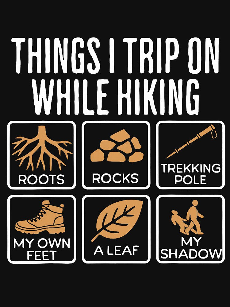 Things I Trip On While Hiking Roots Rocks Trekking Pole Hike by FrankBaird
