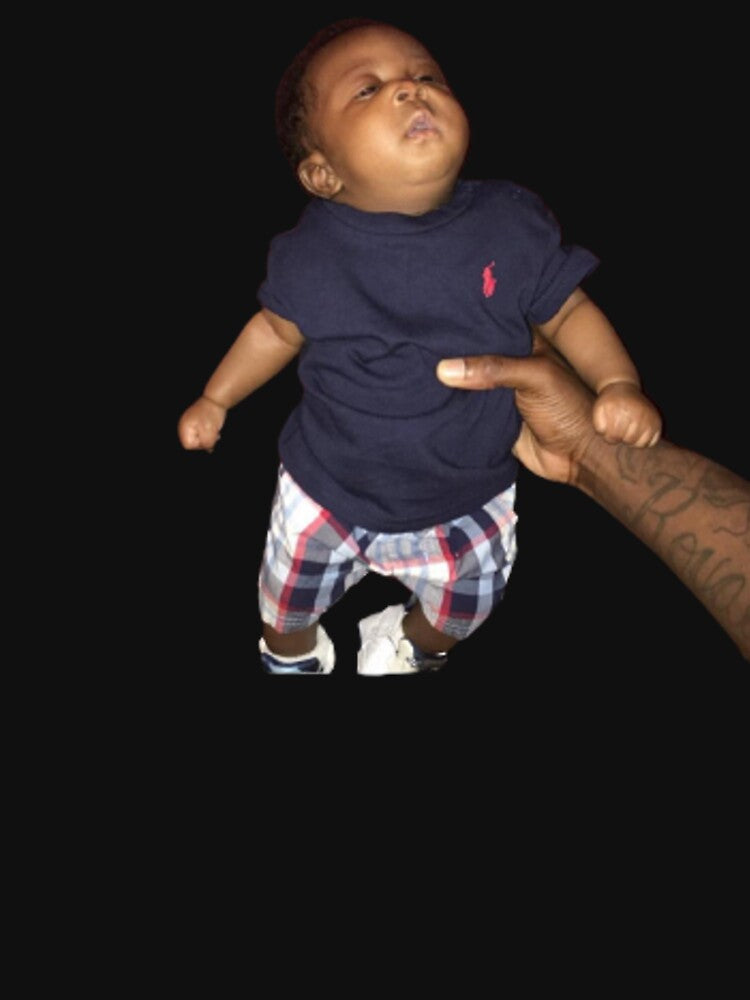 Man holding baby meme by M1lkslyvan