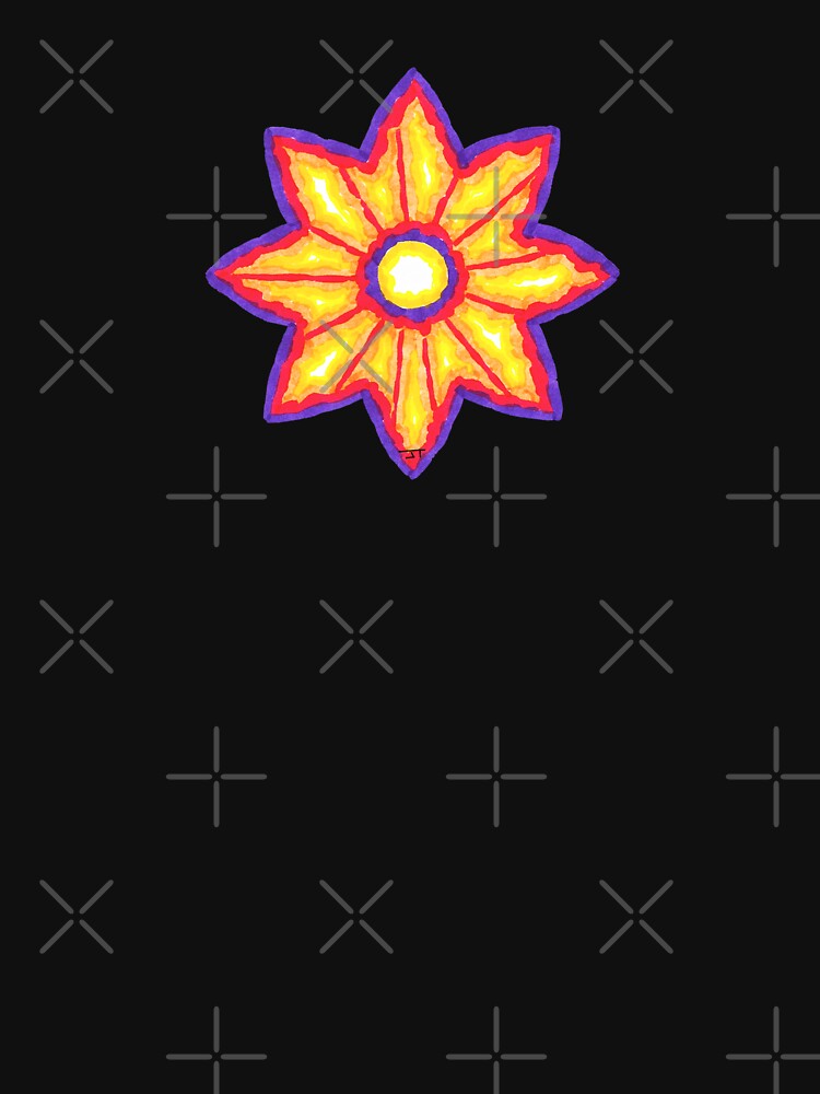 abstract flower by baldartist80