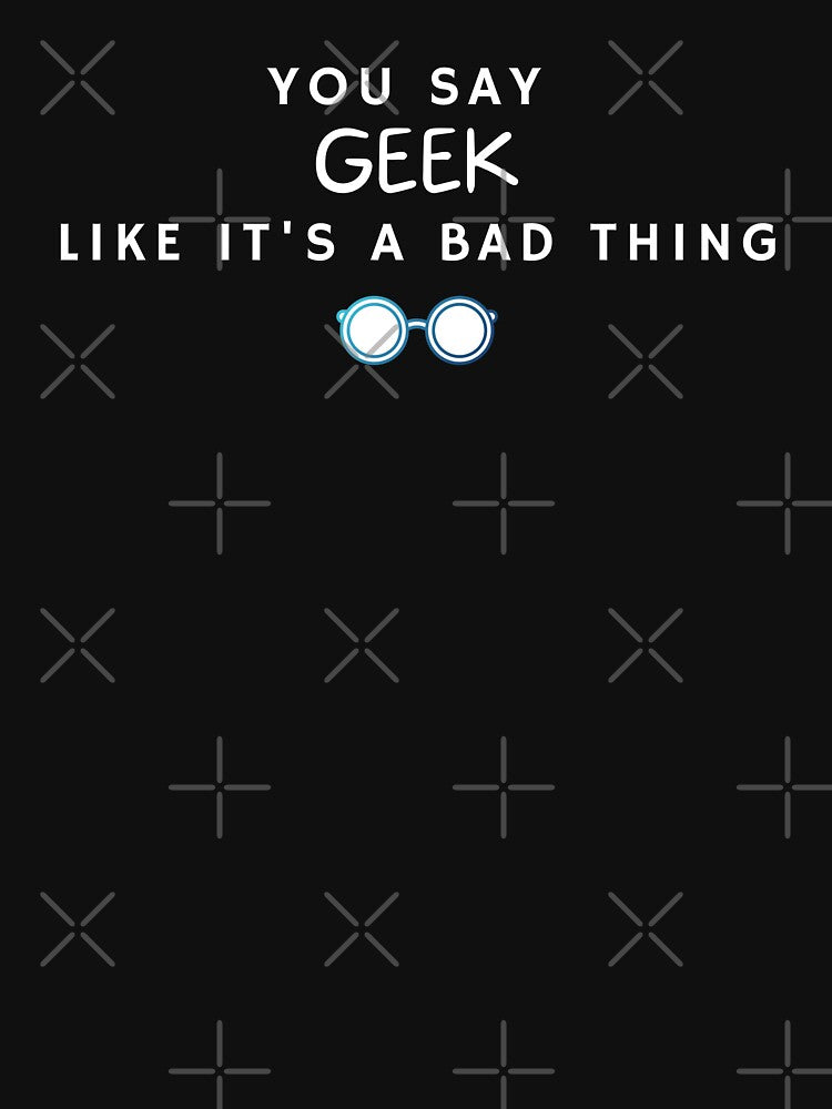 Geek Glasses Tee by SunCoastTees