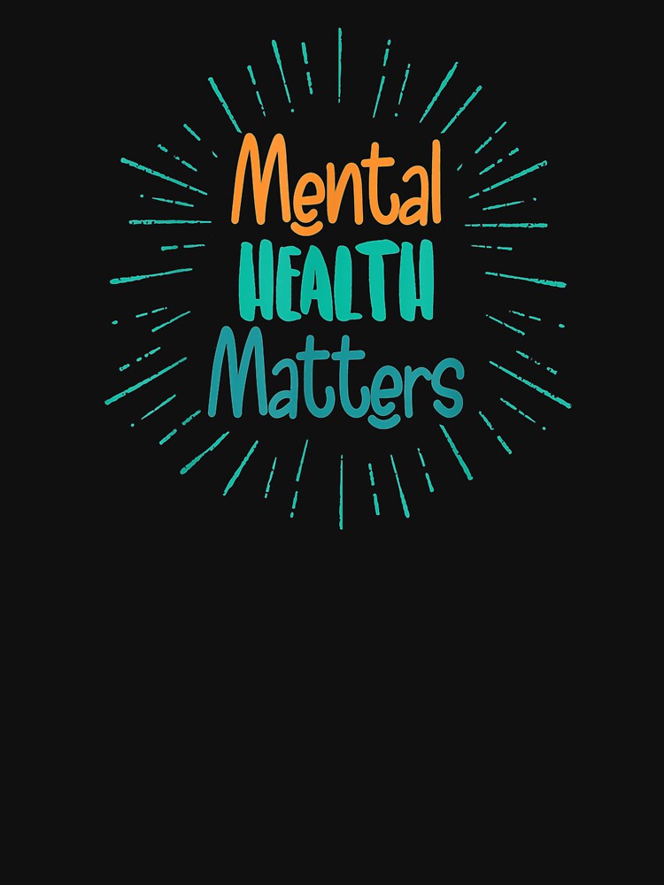 Mental Health Matters T-Shirt by Lukifo-Vector