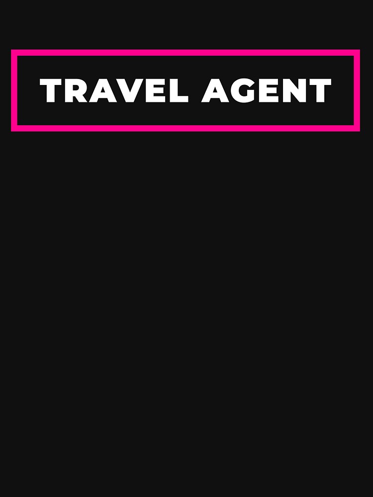 Travel agent red frame by SVPOD