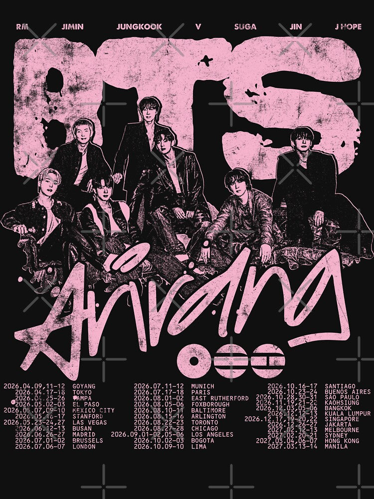 BTS Arirang world tour vintage by LiuTiuuu