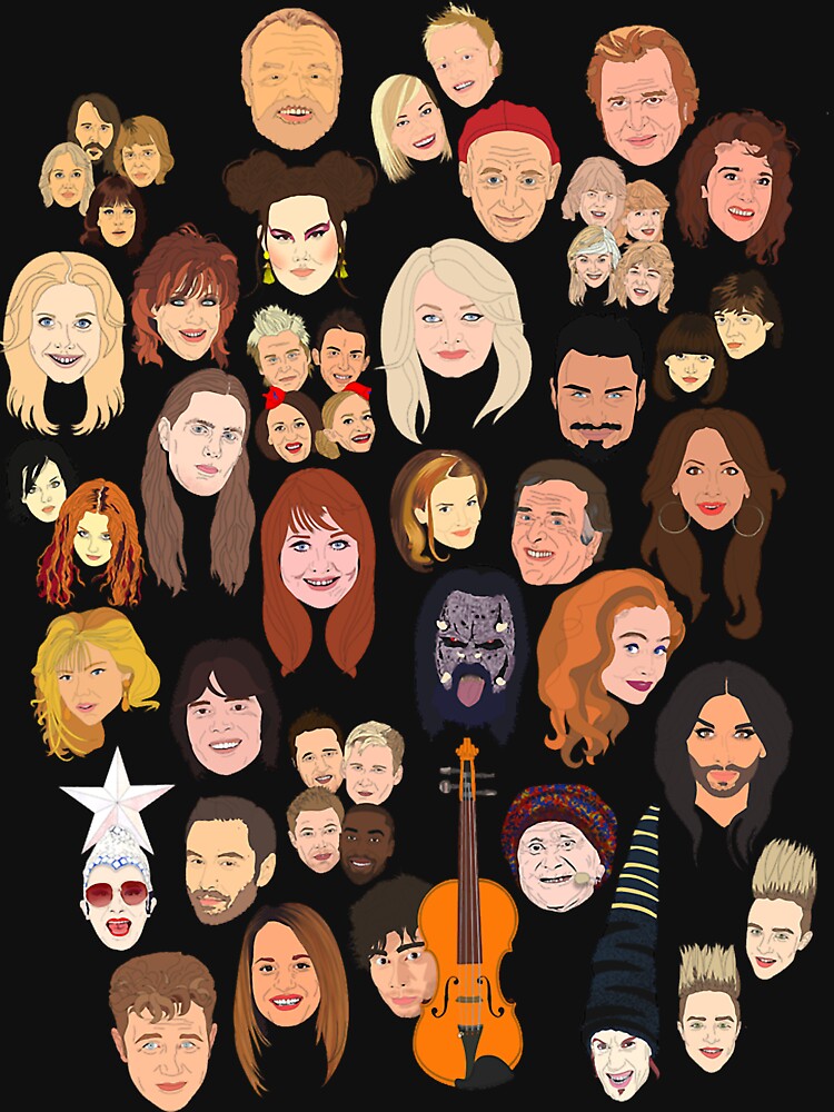 Icons of the Eurovision Song Contest by yuyuhleeshop