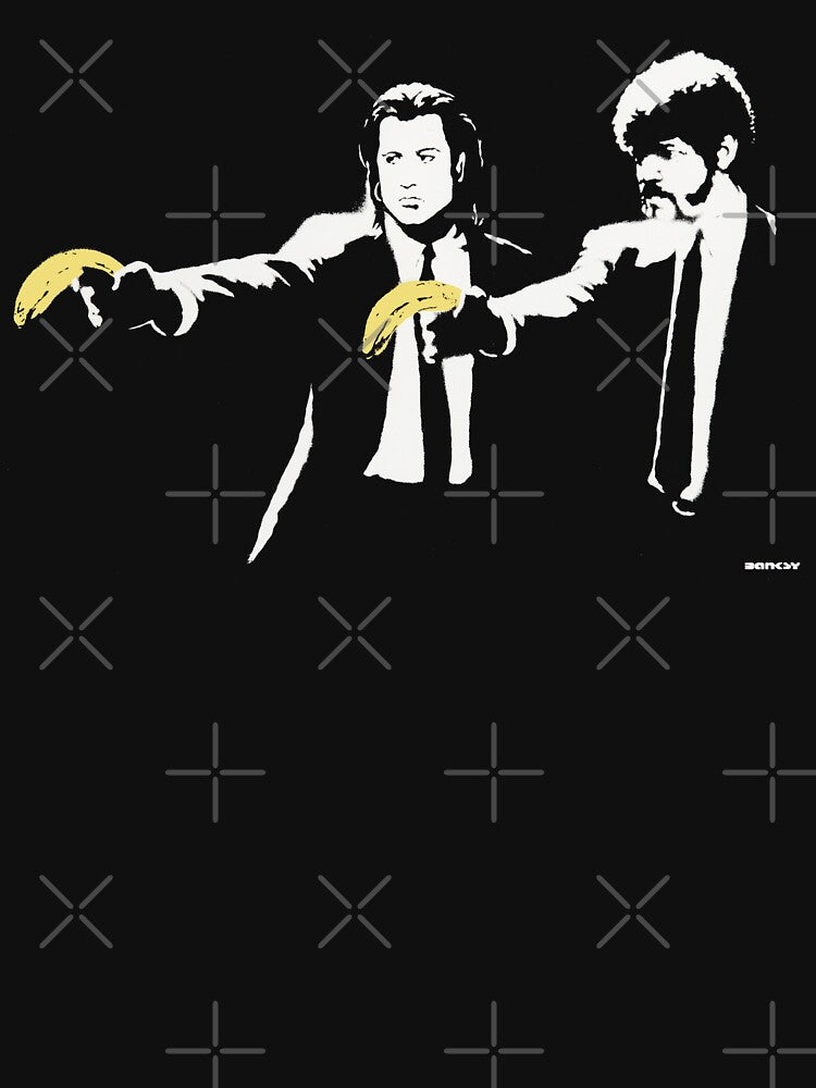 Banksy Killers Banana Guns Stencil by WE-ARE-BANKSY