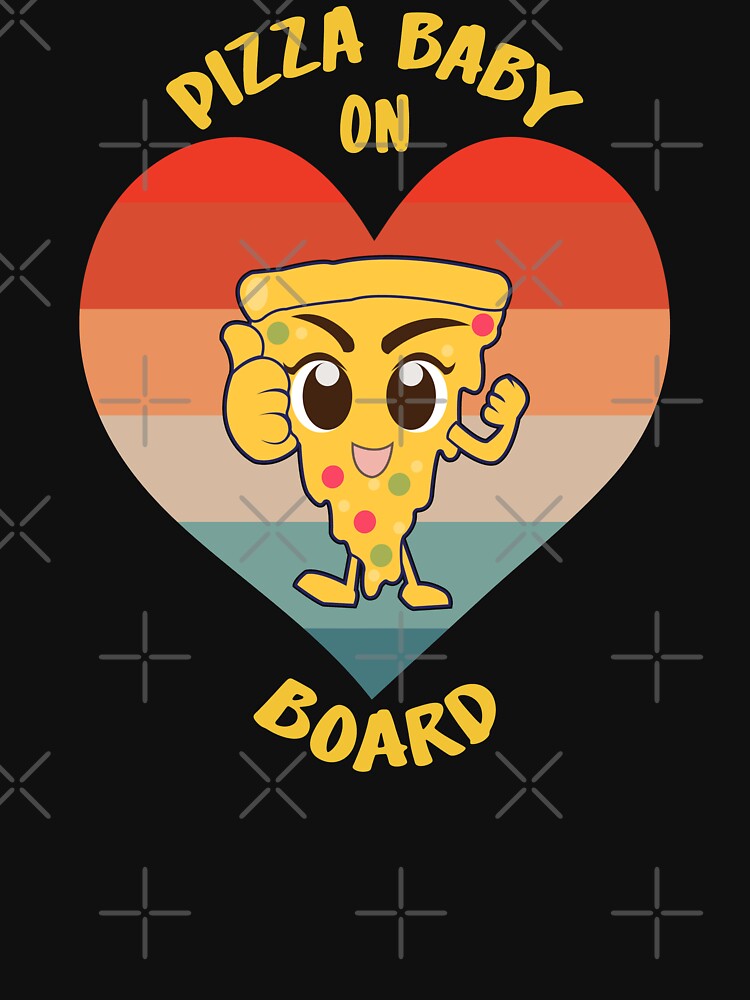 Pizza Baby On Board by AmethystMurad