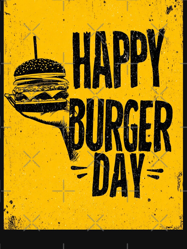 Happy Burger Day by StudioRedKoala