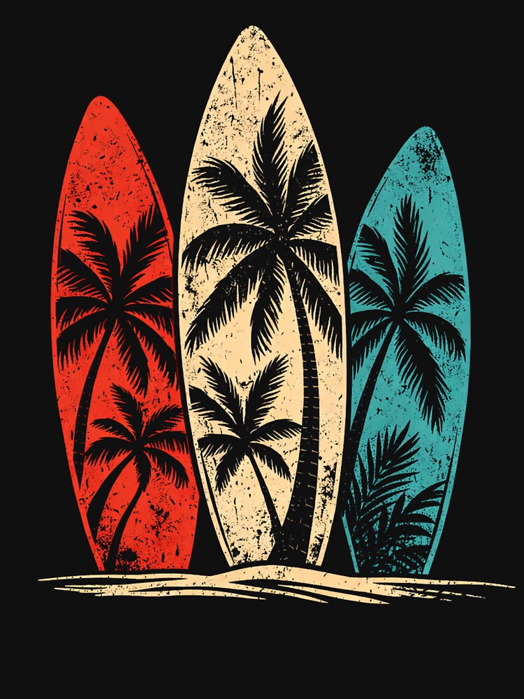 surfer board retro by NTRL-STD