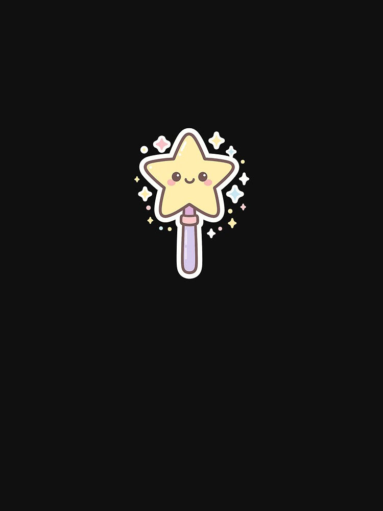 Kawaii Magic Wand Stickers – Magic Star Wand by ClipVictuumArts