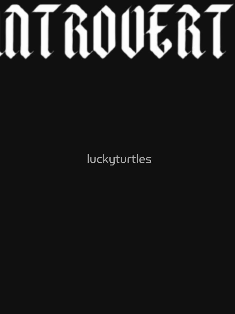 Introvert by luckyturtles