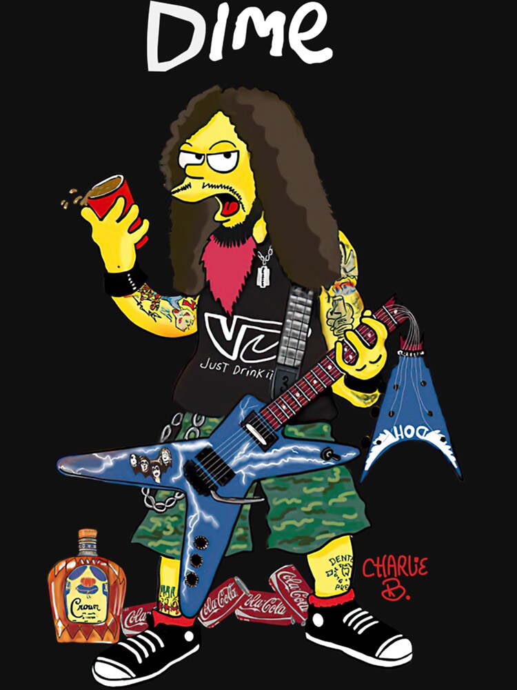 Dimebag Darrell art Classic T-Shirt by HassieRussel