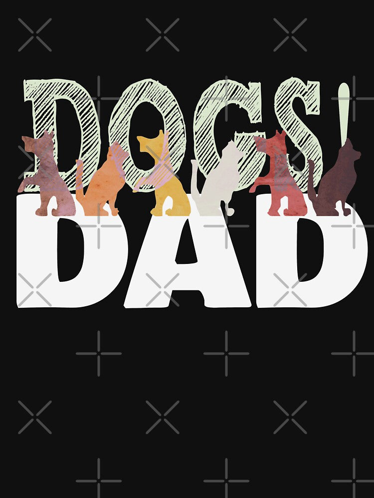 Dogs Dad Gift Tee, dog dad shirt ,best dog dad by hanlynstyle