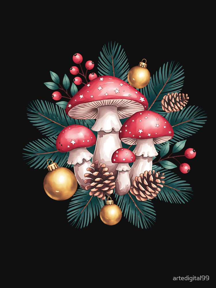 Cozy Christmas Watercolor – Festive Winter Design by artedigital99