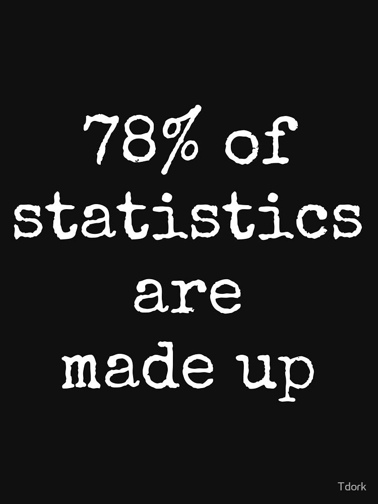 78% of statistics are made up by Tdork