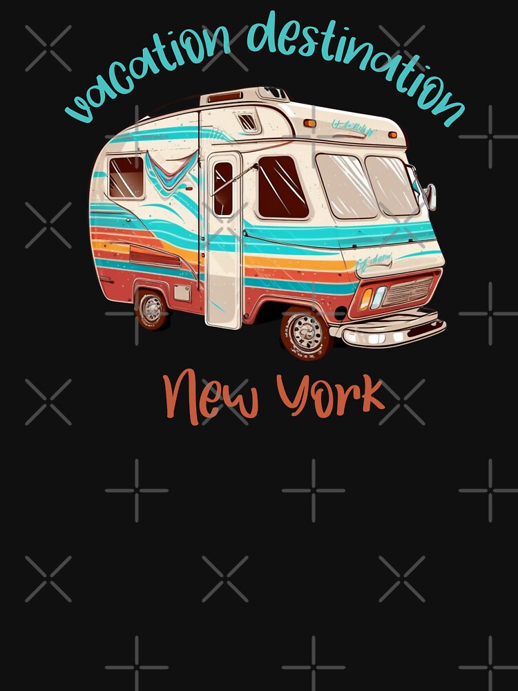 Vacation Destination New York T-Shirt by MarqisStudio