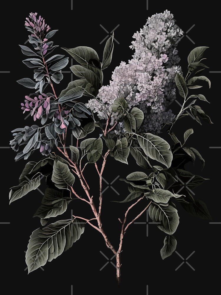 Victorian Lilac Flower by Enyr